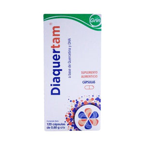 Diaquertam 120 caps.