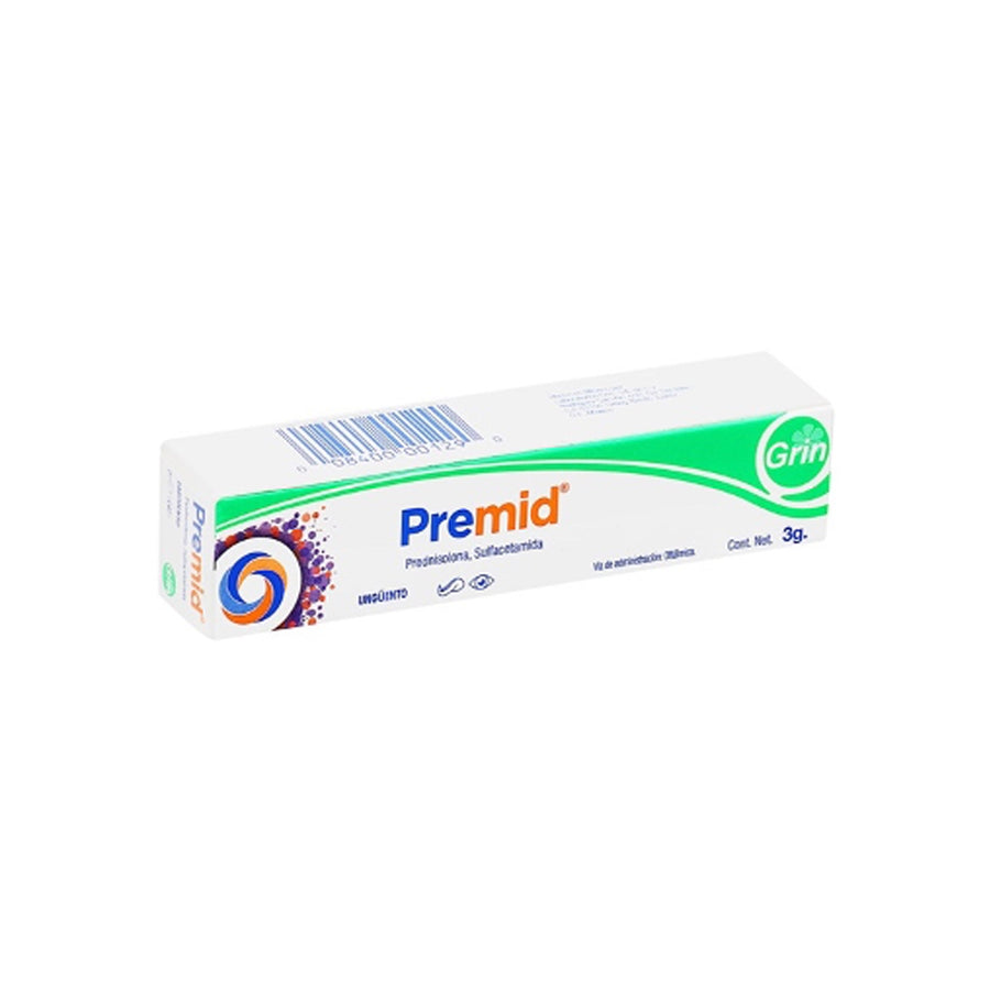 Premid Ungüento 3g – Farmacias Go Vision